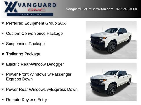 Used 2019 Chevrolet Silverado 1500 Custom Trail Boss w/ Custom Convenience Package AWD/4WD image 2