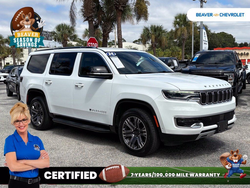 Used 2024 Jeep Wagoneer Series II w/ Flexible Seating Group RWD image 9
