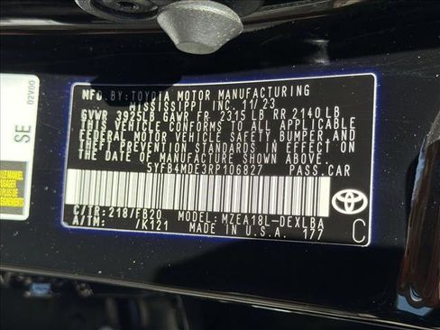 Used 2024 Toyota Corolla LE FWD image 28