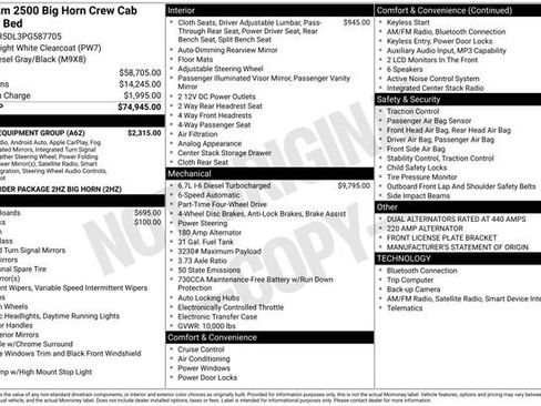 Used 2023 RAM 2500 Big Horn w/ Level 1 Equipment Group image 25