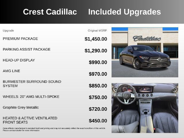 Used 2020 Mercedes-Benz CLS 450 w/ Premium Package image 5