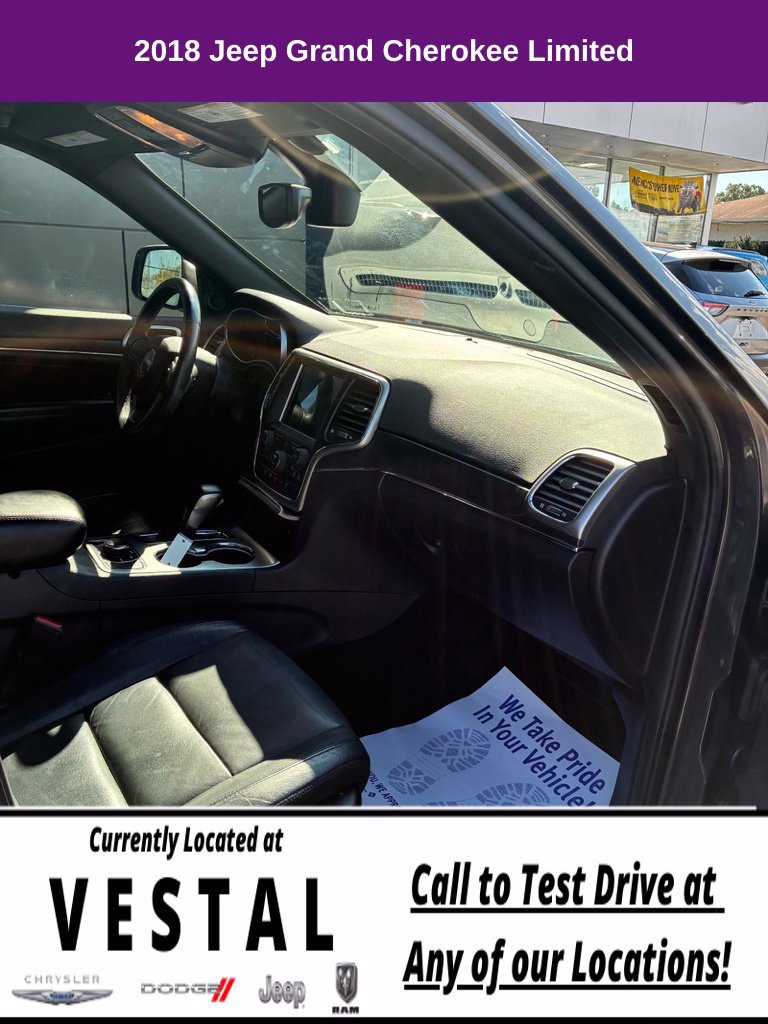 Used 2018 Jeep Grand Cherokee Limited AWD/4WD image 10