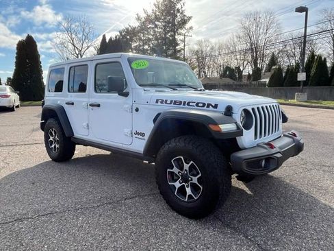 Used 2021 Jeep Wrangler Unlimited Rubicon w/ Uconnect 4C Nav & Sound Group AWD/4WD image 7