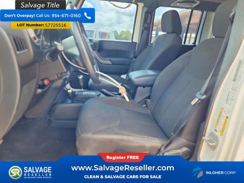 Used 2014 Jeep Wrangler Unlimited Sport w/ Connectivity Group AWD/4WD image 9