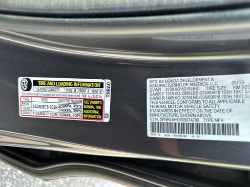 Used 2025 Honda Odyssey EX-L image 28