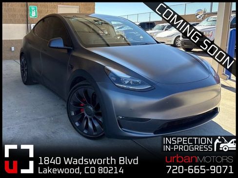 Used 2021 Tesla Model Y Performance AWD/4WD image 1