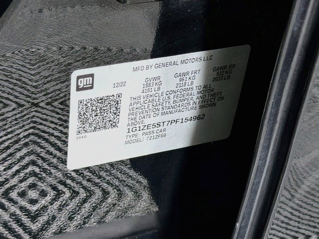 Used 2023 Chevrolet Malibu LT w/ Driver Confidence Package FWD image 32