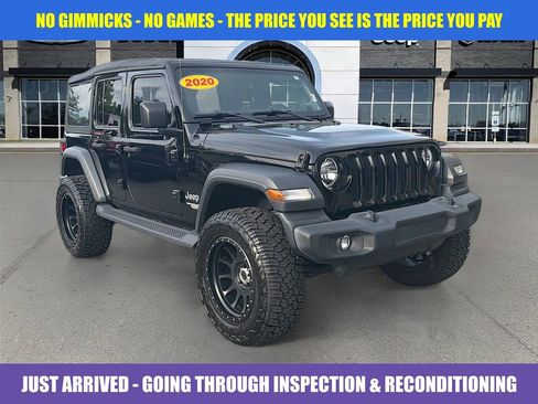 Used 2020 Jeep Wrangler Unlimited Sport S AWD/4WD image 1