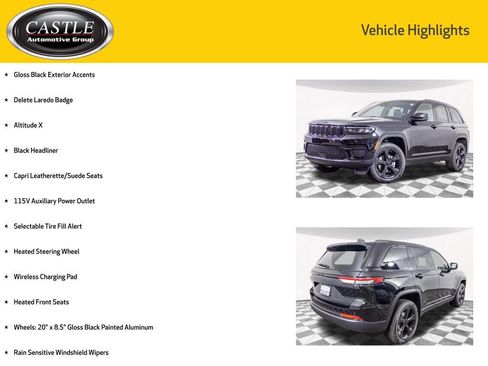 New 2025 Jeep Grand Cherokee Altitude image 8