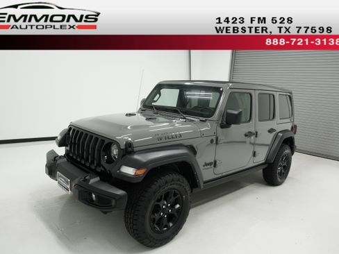 Used 2022 Jeep Wrangler Unlimited Sport AWD/4WD image 1