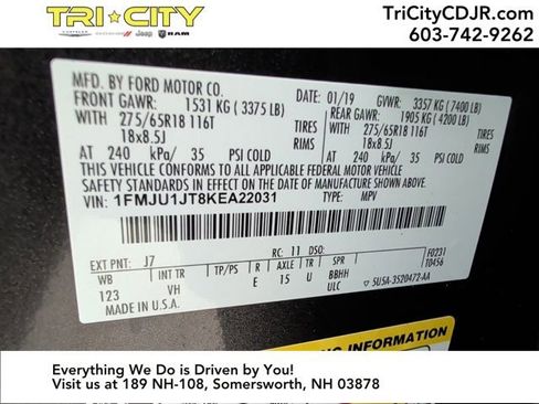 Used 2019 Ford Expedition XLT w/ Equipment Group 202A image 38