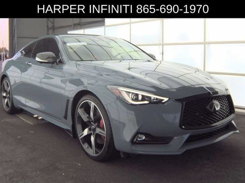 Used 2022 INFINITI Q60 Red Sport 400 w/ Carbon Fiber Package AWD/4WD image 3