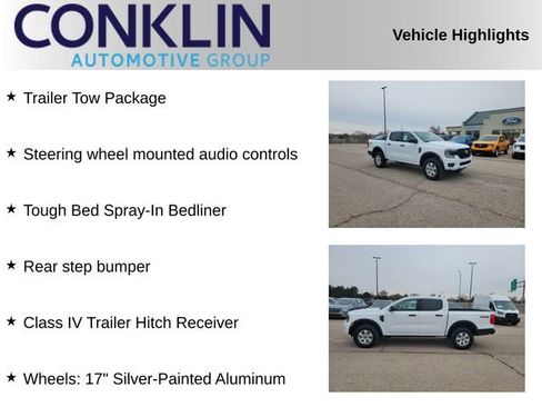 New 2025 Ford Ranger XL w/ Trailer Tow Package image 2