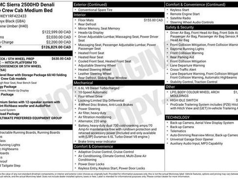 Used 2024 GMC Sierra 2500 Denali Ultimate AWD/4WD image 3