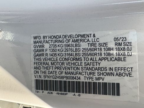 Used 2023 Honda Pilot EX-L image 17