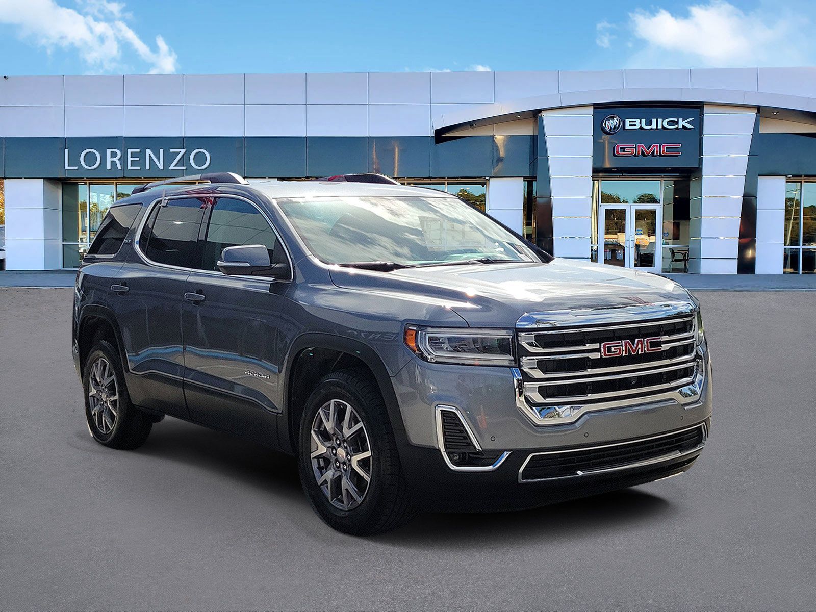 Used 2022 GMC Acadia SLT w/ Technology Package FWD image 3