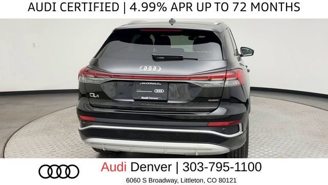 Certified 2023 Audi Q4 e-tron Prestige w/ 20" Wheel Package AWD/4WD image 3