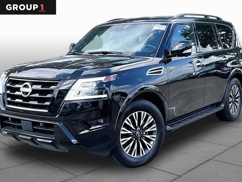 Certified 2024 Nissan Armada SL w/ Midnight Edition Package RWD image 1