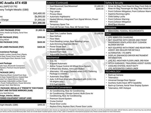 Certified 2023 GMC Acadia AT4 w/ Technology Package image 29