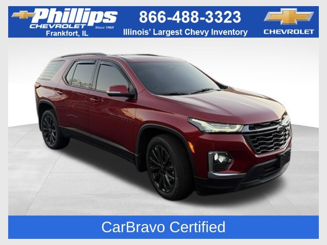 Certified 2023 Chevrolet Traverse RS w/ LPO, Floor Liner Package AWD/4WD image 1
