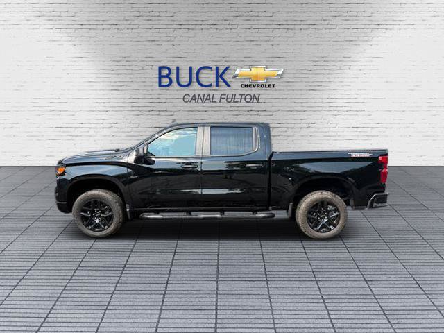Used 2024 Chevrolet Silverado 1500 Custom Trail Boss w/ Turbomax Blackout Package AWD/4WD image 1
