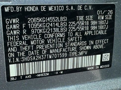 New 2026 Acura ADX AWD image 17