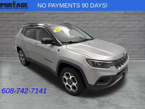 Used 2022 Jeep Compass Trailhawk w/ Trailhawk Elite Group AWD/4WD image 1