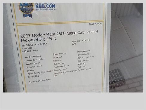 Used 2007 Dodge Ram 2500 Truck Laramie w/ Protection Group image 16