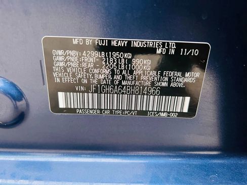 Used 2011 Subaru Impreza 2.5i image 29