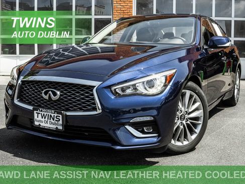 Used 2022 INFINITI Q50 Luxe AWD/4WD image 1