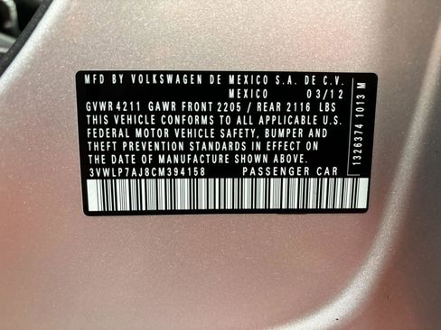 Used 2012 Volkswagen Jetta SEL image 38