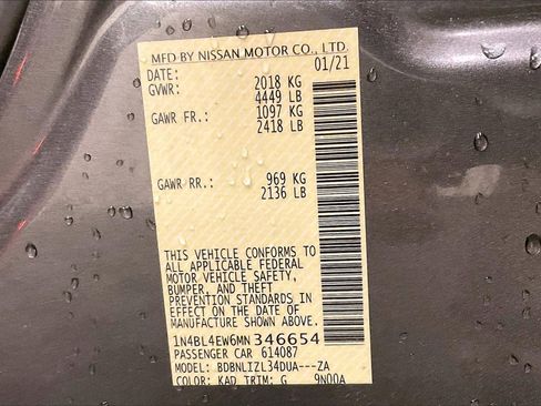 Used 2021 Nissan Altima 2.5 SL image 27