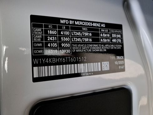 New 2026 Mercedes-Benz Sprinter 144 Cargo image 36
