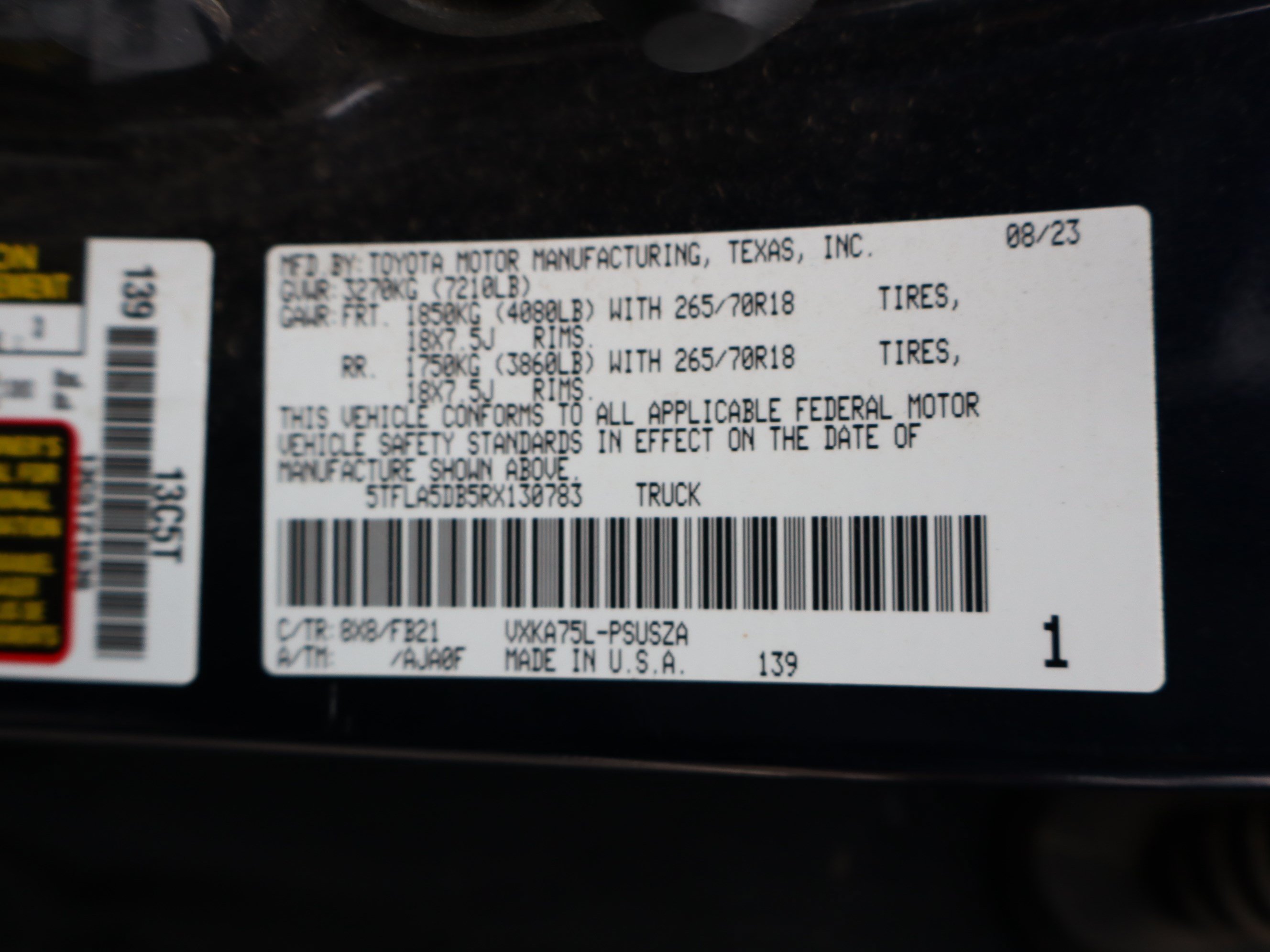 Used 2024 Toyota Tundra SR5 w/ SR5 Convenience Package AWD/4WD image 12