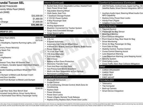 Used 2026 Hyundai Tucson SEL AWD/4WD image 25