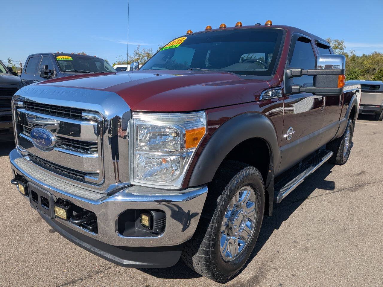 Used 2012 Ford F350 Lariat w/ Lariat Ultimate Pkg AWD/4WD image 2