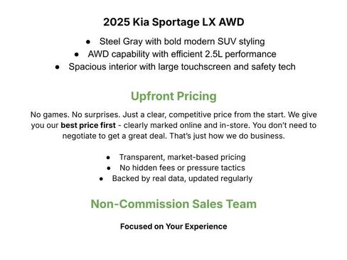 Used 2025 Kia Sportage LX image 3