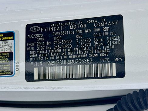 Used 2021 Hyundai Palisade Calligraphy AWD/4WD image 34