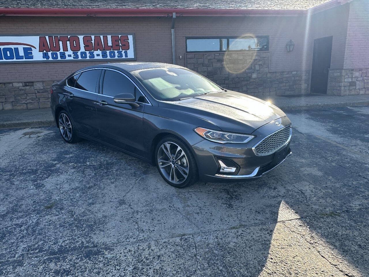 Used 2020 Ford Fusion Titanium AWD/4WD image 1