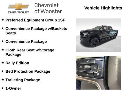 Used 2021 Chevrolet Silverado 1500 RST w/ Rally Edition