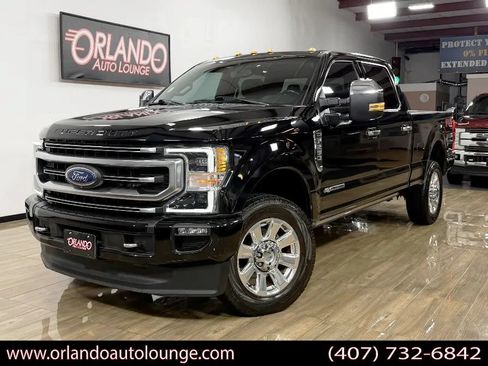 Used 2020 Ford F250 Platinum w/ FX4 Off-Road Package AWD/4WD image 1