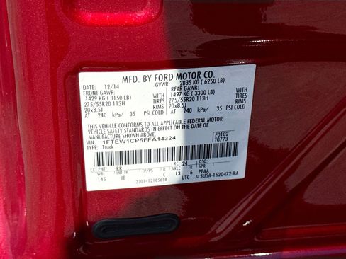 Used 2015 Ford F150 XLT w/ Equipment Group 301A Mid RWD image 40