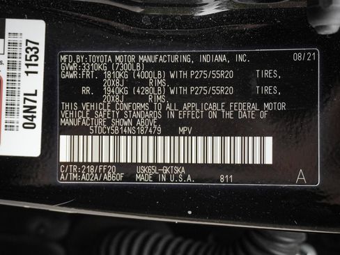 Used 2022 Toyota Sequoia TRD Sport image 35