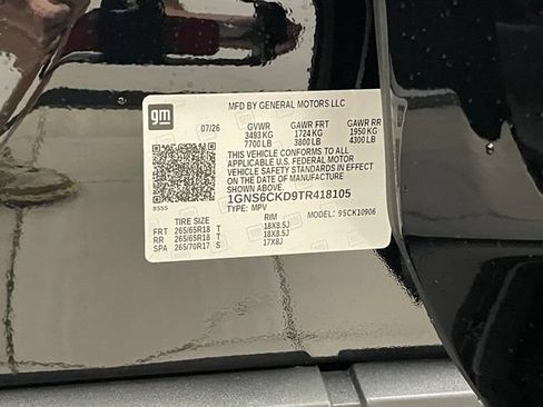 New 2026 Chevrolet Suburban LT AWD/4WD image 23