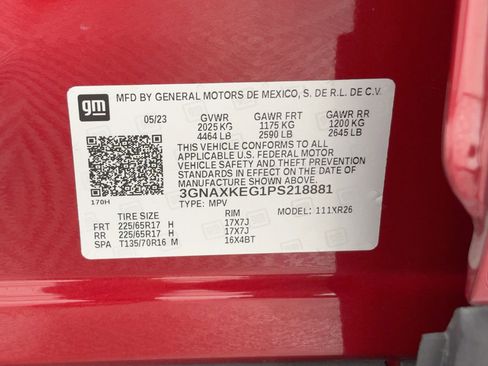 Used 2023 Chevrolet Equinox LT image 22