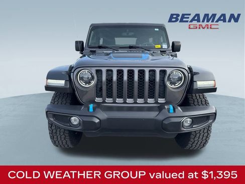 Used 2023 Jeep Wrangler Unlimited Rubicon 4xe w/ Cold Weather Group image 2