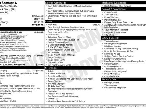 Used 2021 Kia Sportage S w/ S FWD Premium Package image 36