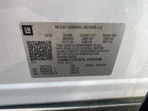 Used 2020 Chevrolet Traverse LT w/ Driver Confidence II Package image 32