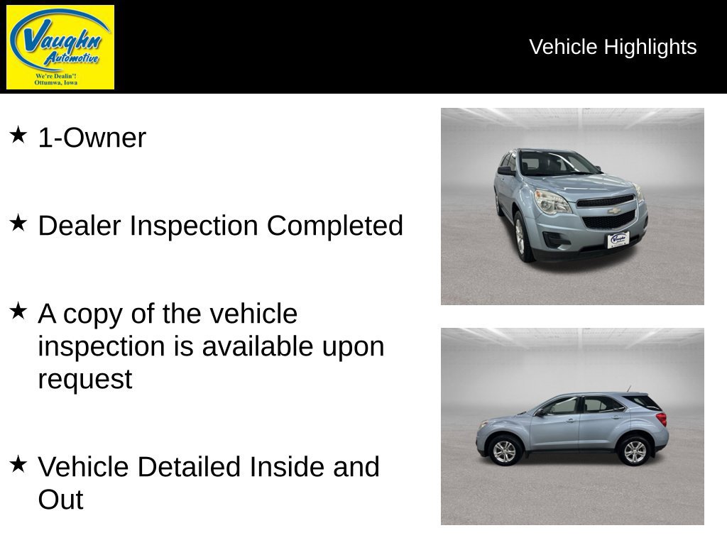 Used 2014 Chevrolet Equinox LS w/ LPO, Protection Package AWD/4WD image 2
