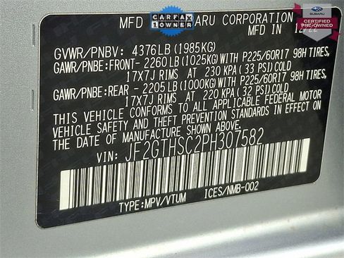 Certified 2023 Subaru Crosstrek 2.5i Sport image 26